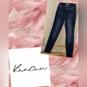KanCan Deep Indigo Skinny Jeans Size 3/25